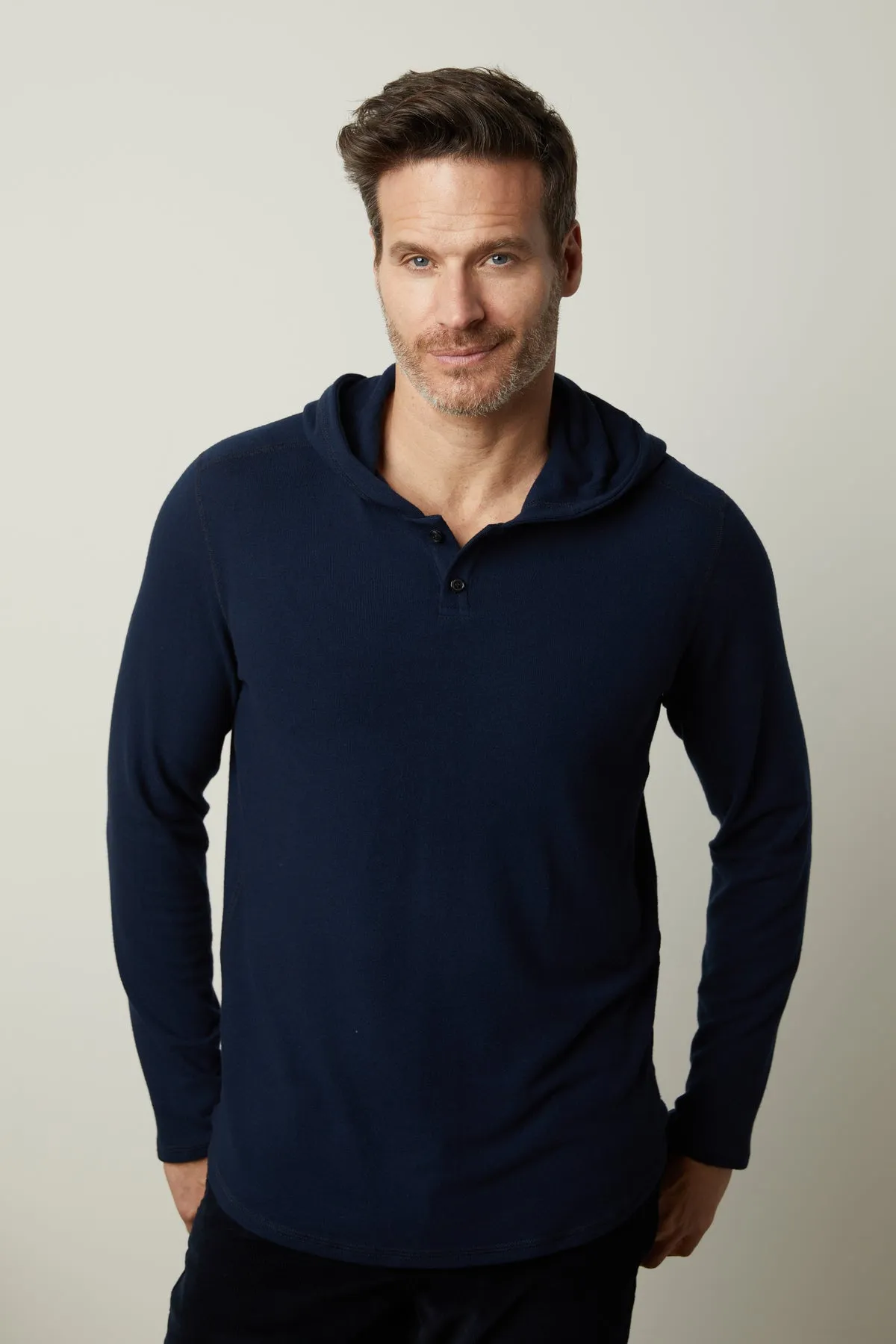 Seasonal Trend TemperatureRegulating Fabric BYRD COZY JERSEY HOODIE