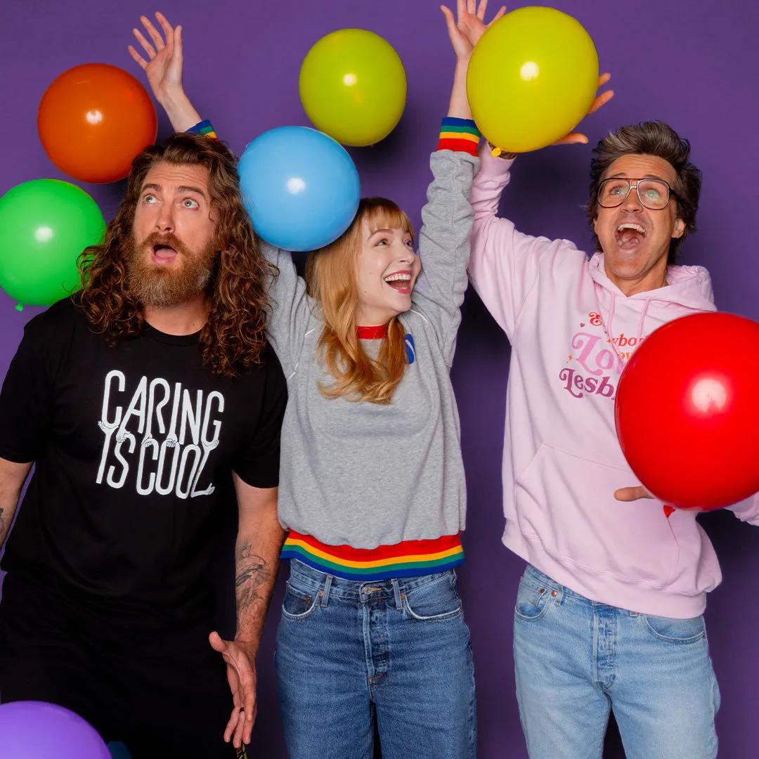 Easy Care Material Caring is Cool Tee