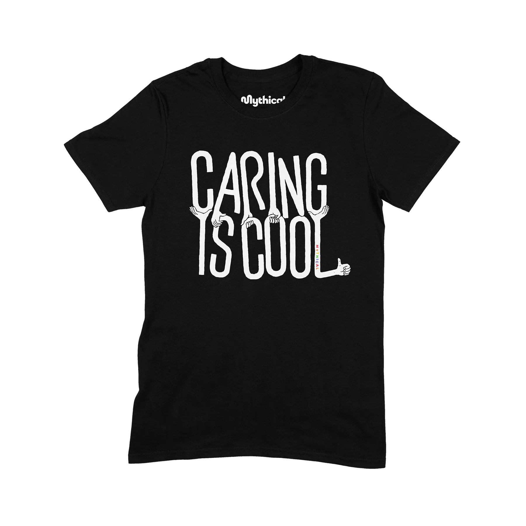 Autumn Wear Fit Comfort Caring is Cool Tee