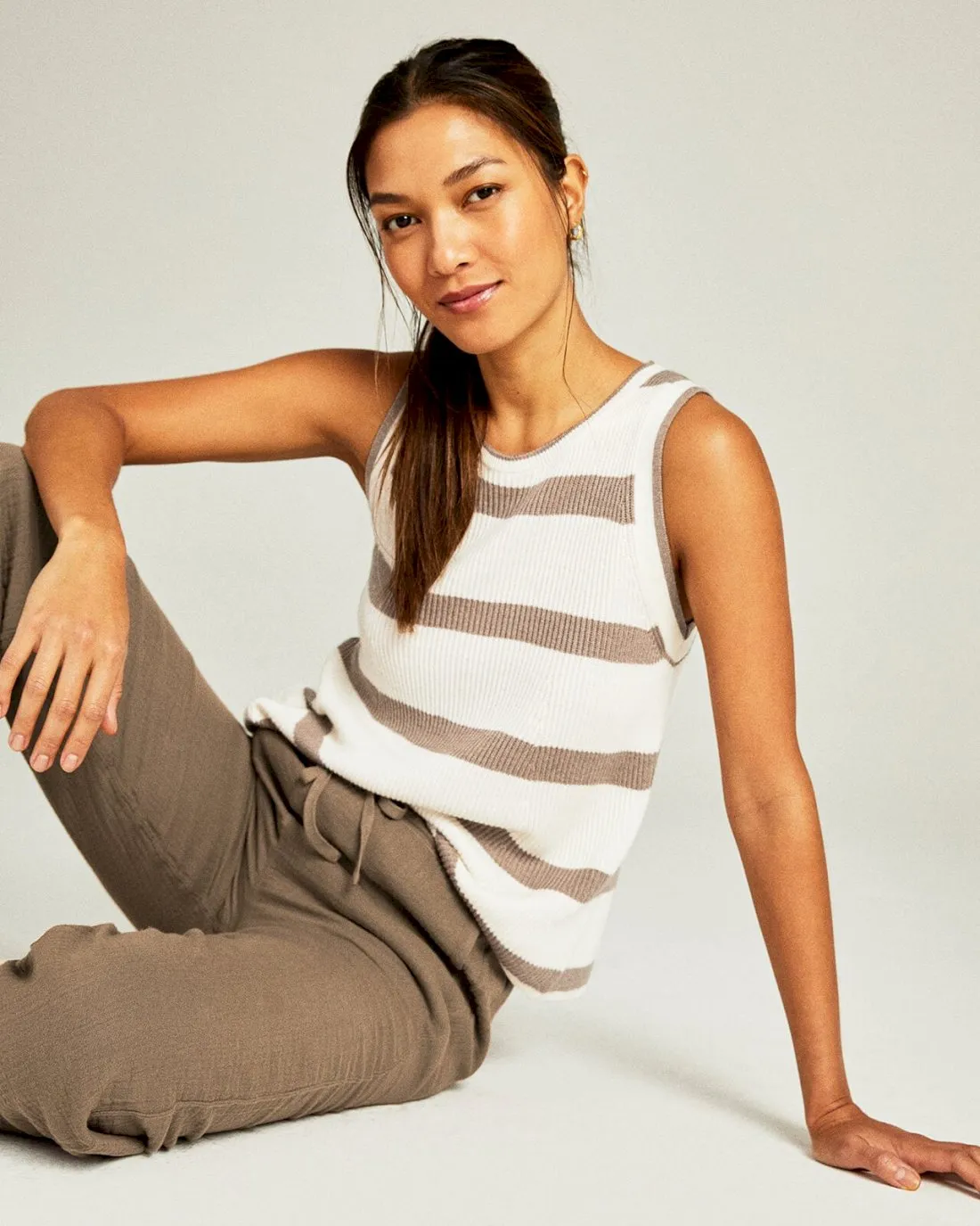 Movie Night Cashblend Yuma Sweater Tank