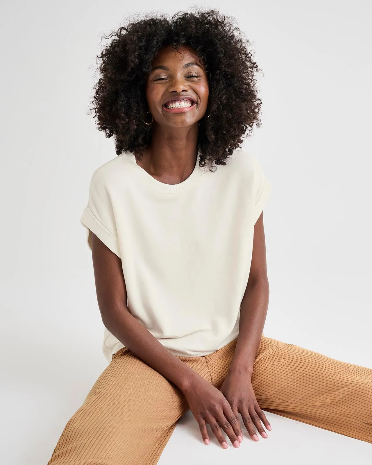 Supersoft Short Sleeve Sweatshirt Tight fit sexiness