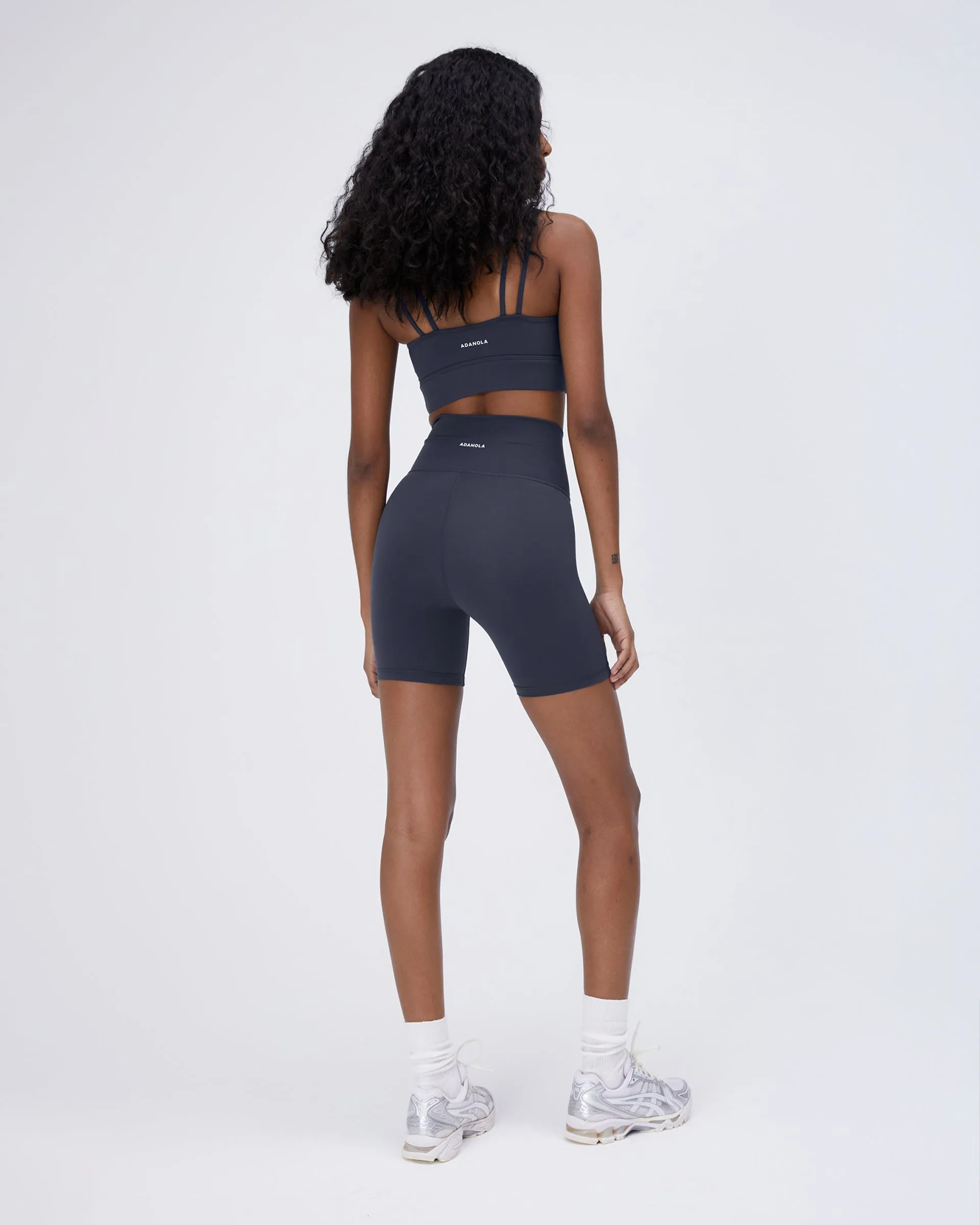 dress shorts Casual Shorts Ultimate Wrap Over Crop Shorts - Midnight Blue