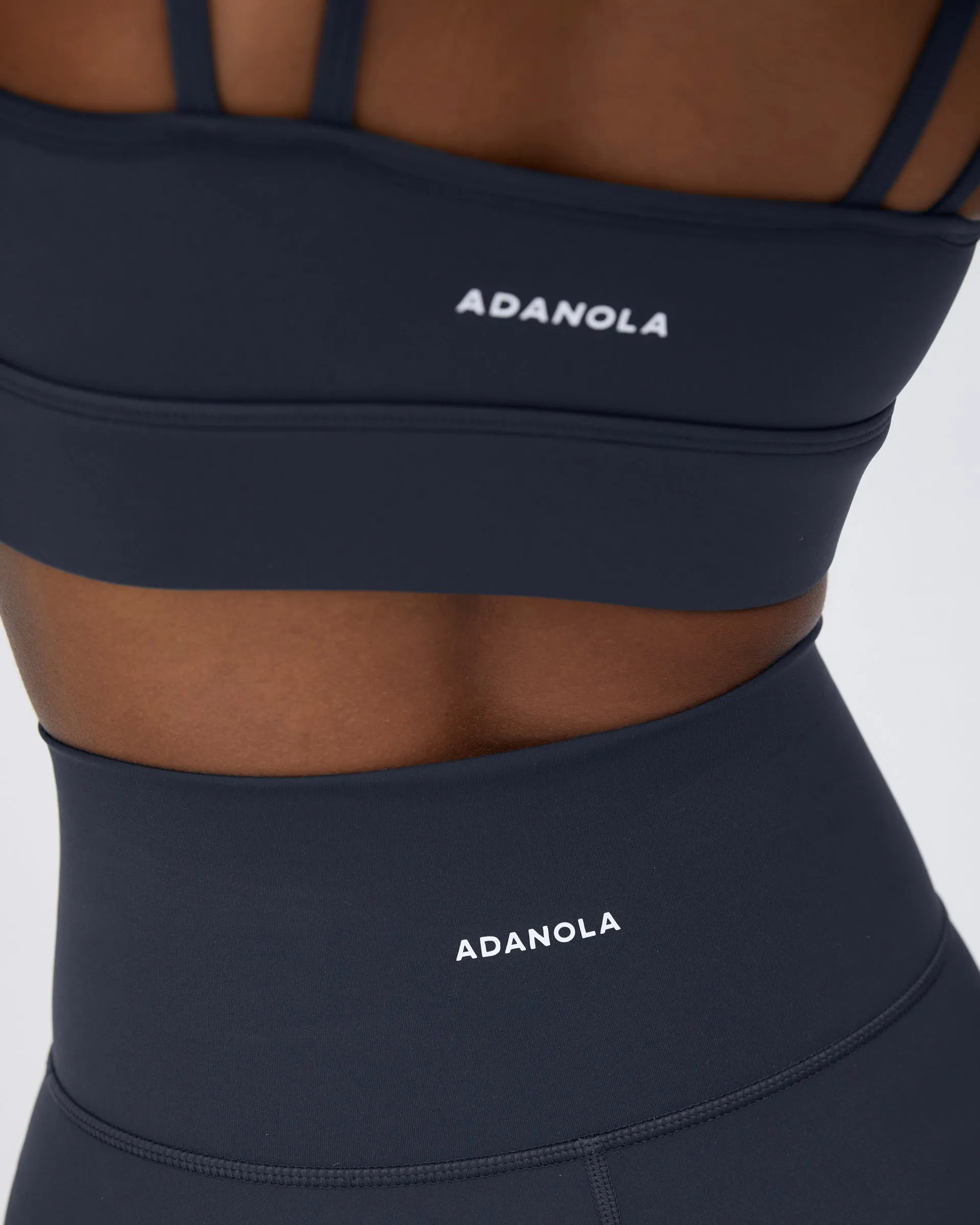 Lightweight Shorts Snag Free Fabric Technology Ultimate Wrap Over Crop Shorts - Midnight Blue