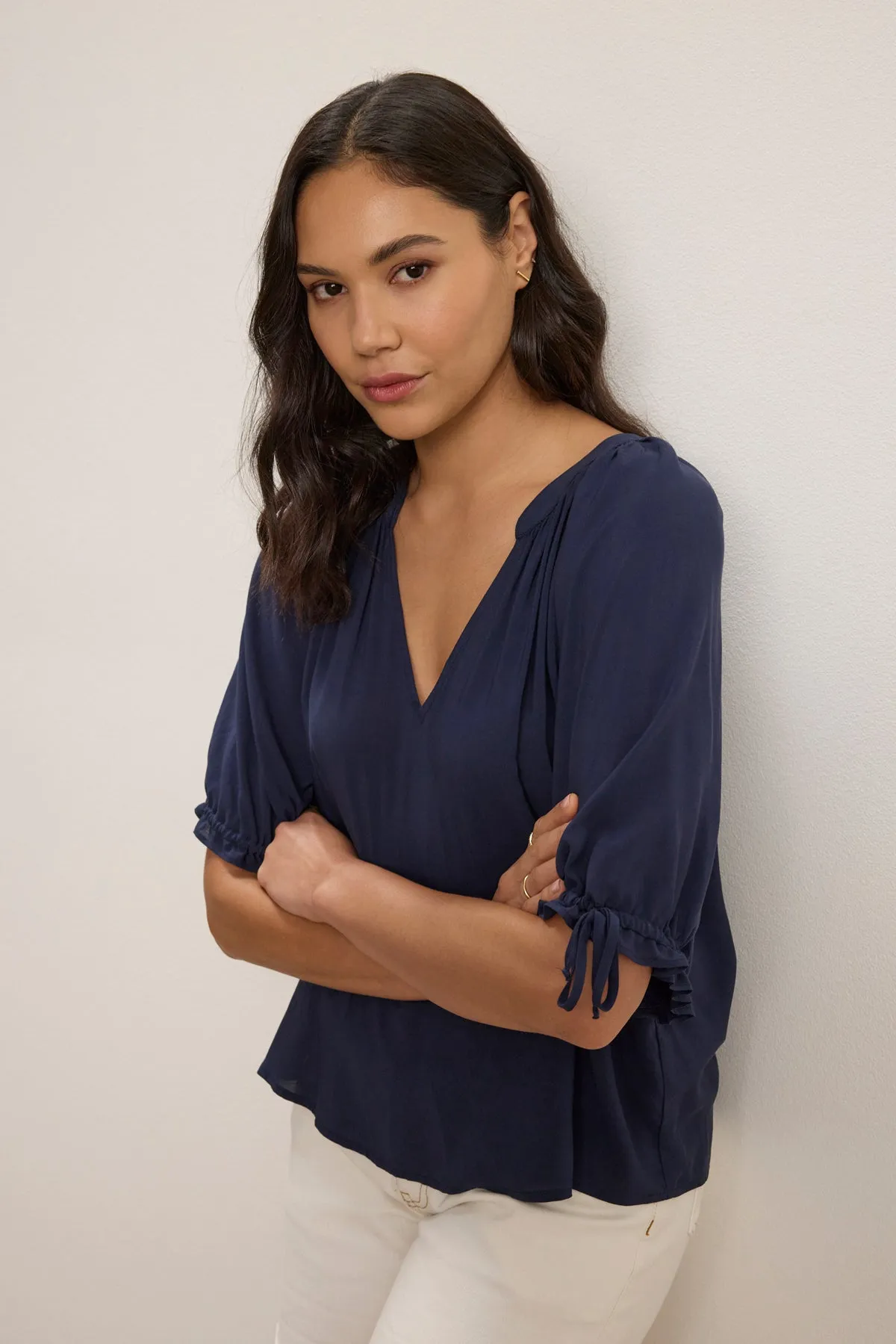 Ergonomic Sleeve Cut Date night LUNA TOP