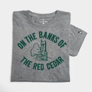 MSU - RED CEDAR (UNISEX) Edgy Quick Release Hem