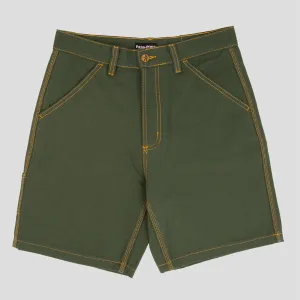 PASS~PORT "DIGGERS CLUB" SHORTS OLIVE - CONTRAST STITCH Sporty Performance Daily Essential
