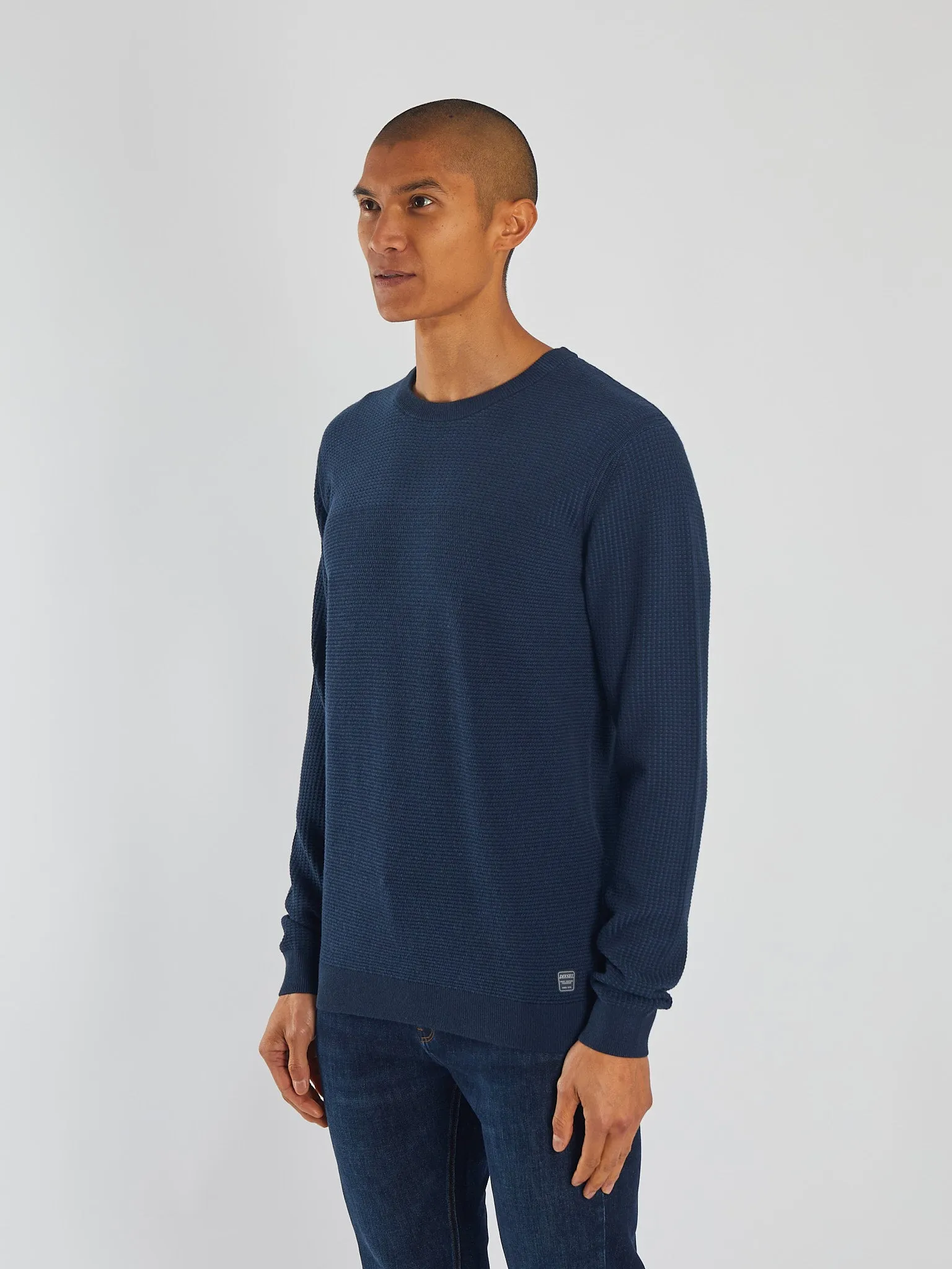 Samson Sweater Vintage Navy Marl Clean Cut