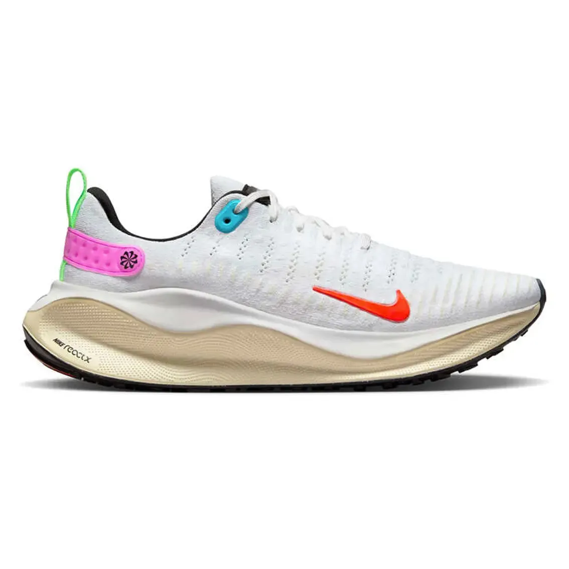 Mens Nike ReactX Infinity Run 4 SE - White / Multi Garden Walk