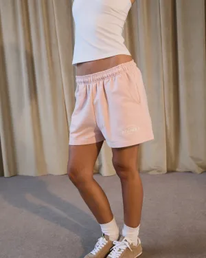 Classics Sweat Shorts - Blush Pink/Marshmallow White Flexible Fit Wear