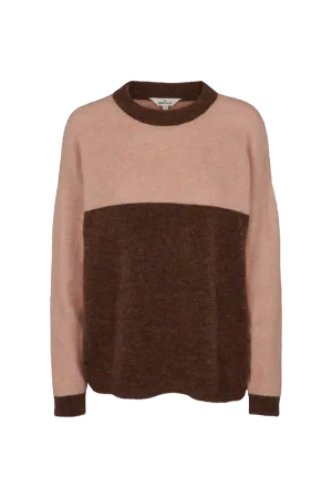 Flexible Edging Claudine Sweater - Carafe/Rugby Tan