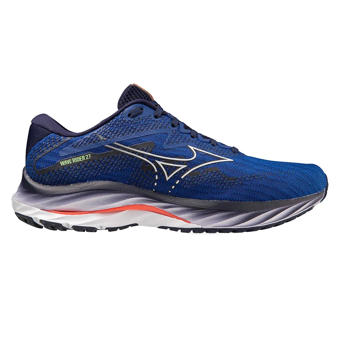 Wide toe box Mens Mizuno Wave Rider 27