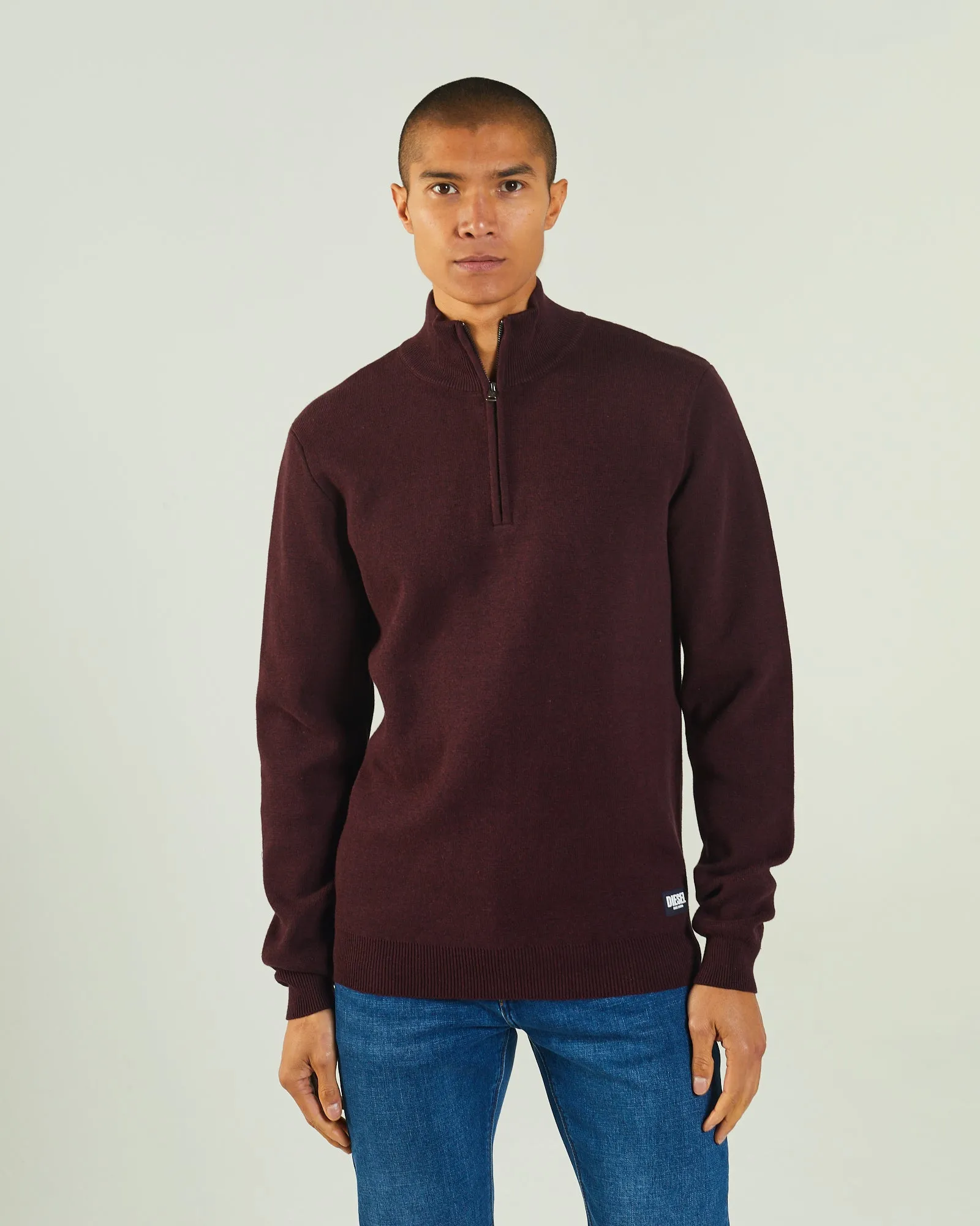 Reinforced Neckline Sleek Surface Colter Half Zip Vineyard