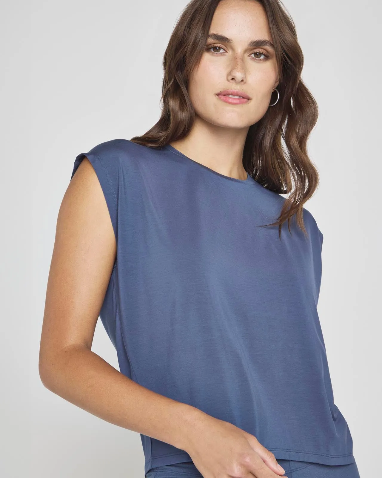 Comfy Comfort Preppy 24/7 LYR Muscle Tank