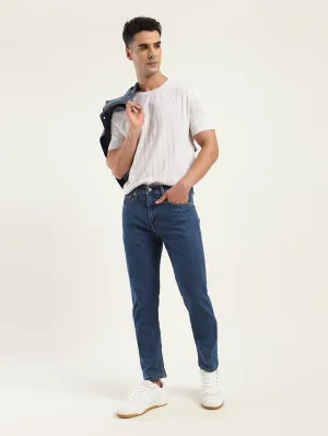 Adaptive Look Men's 512 Blue Slim Tapered Fit Mid Rise Jeans