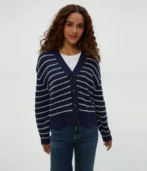 Mood Booster Dodi Striped Cardigan