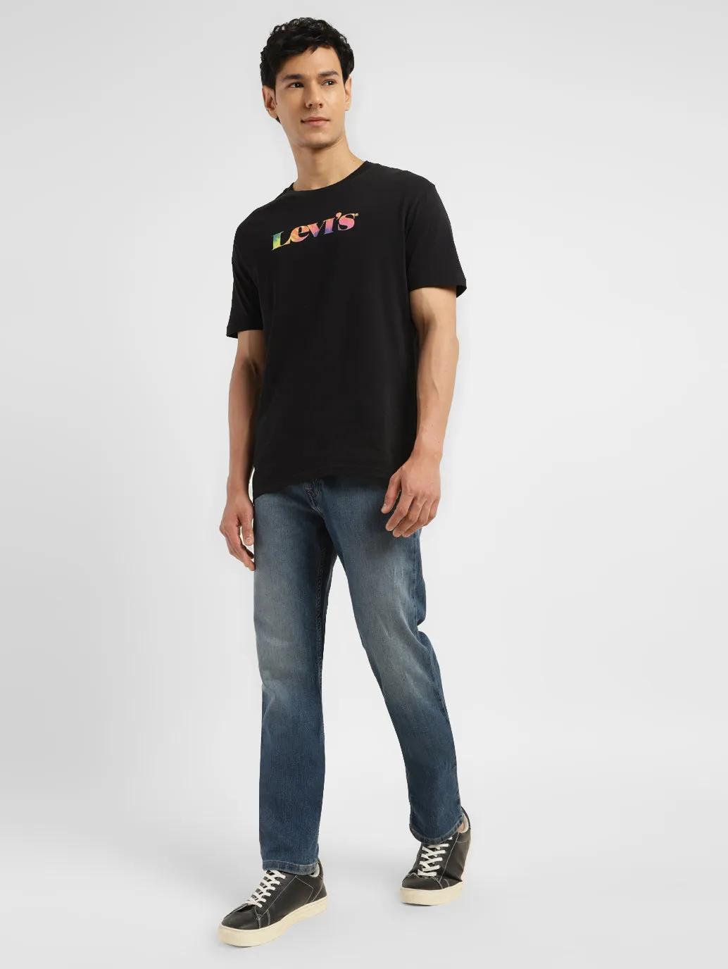 Casual Style Men's 511 Indigo Slim Fit Mid Rise Jeans