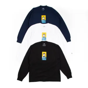 412? Honus Wagner Card LS Tee Fashion Fit Compact Stitch Pattern