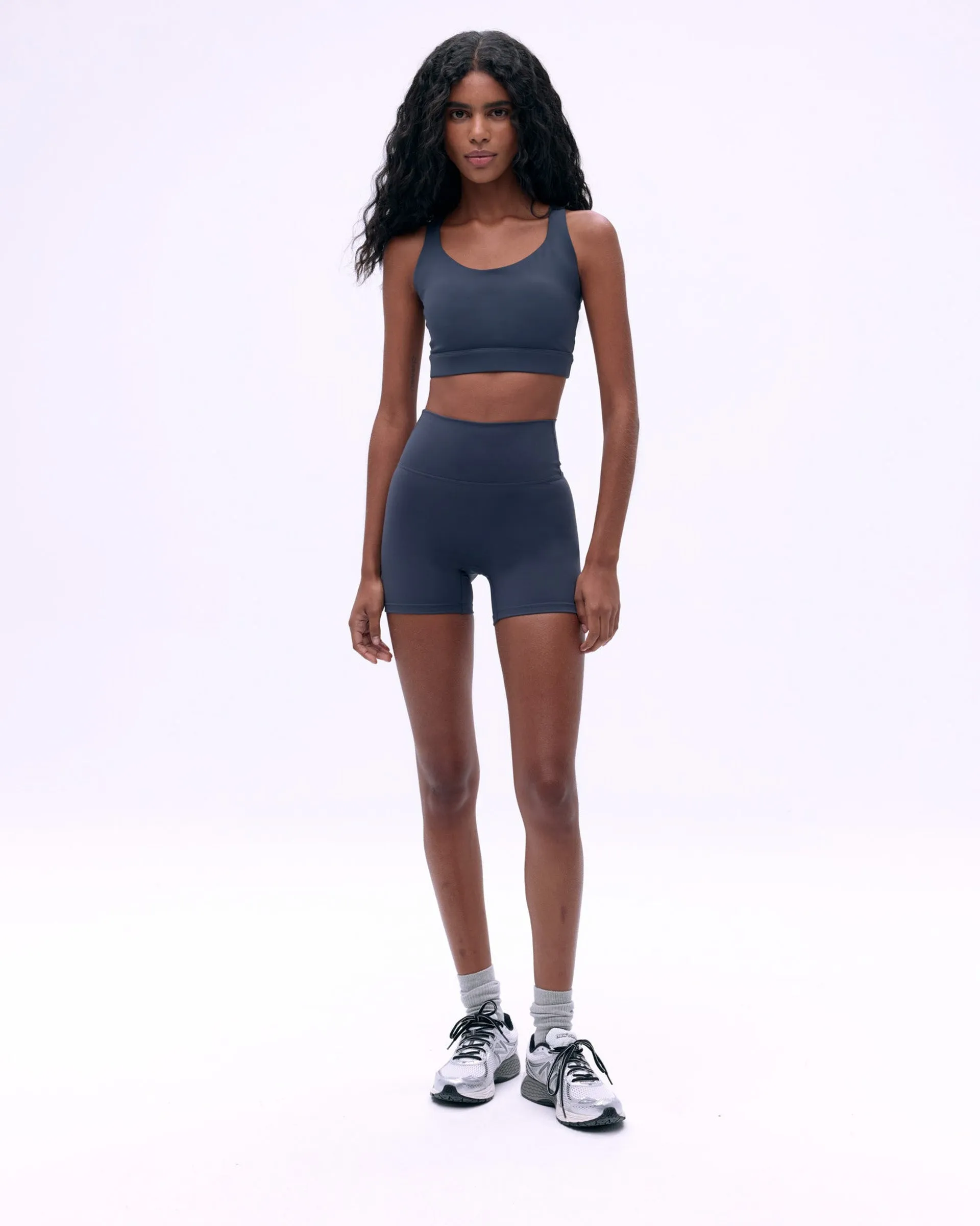 Ultimate Ultra Crop Shorts - Midnight Blue Flexible Comfort