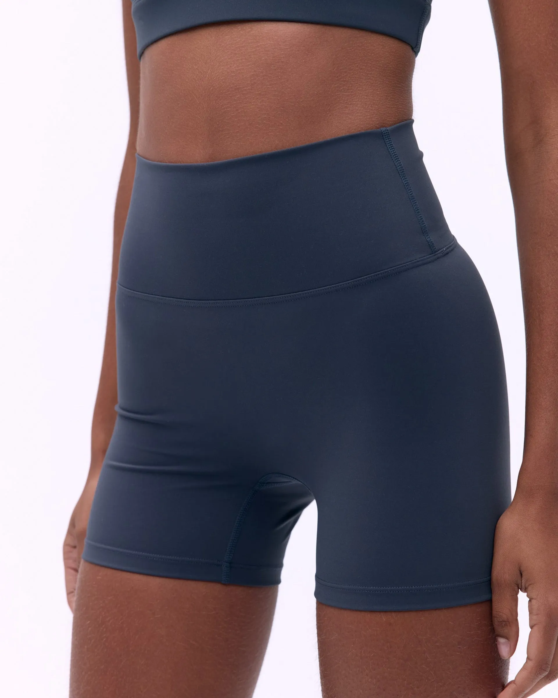 Ultimate Ultra Crop Shorts - Midnight Blue Quick Flex Fit
