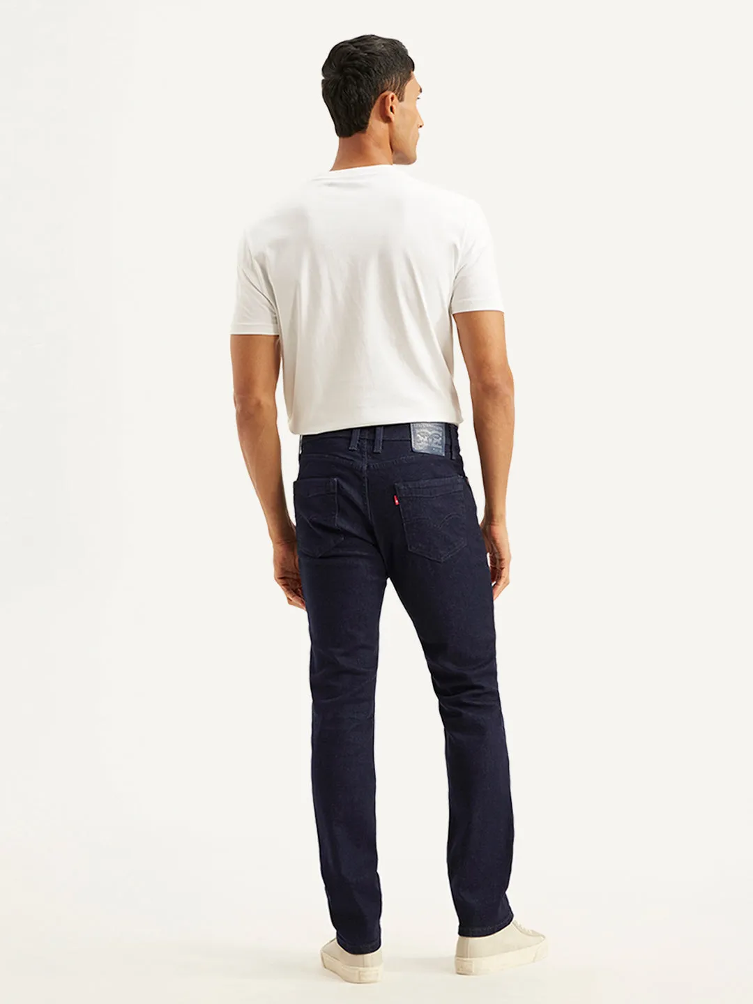 Men's 511 Navy Blue Slim Fit Mid Rise Jeans Utility Basic Everyday Confidence