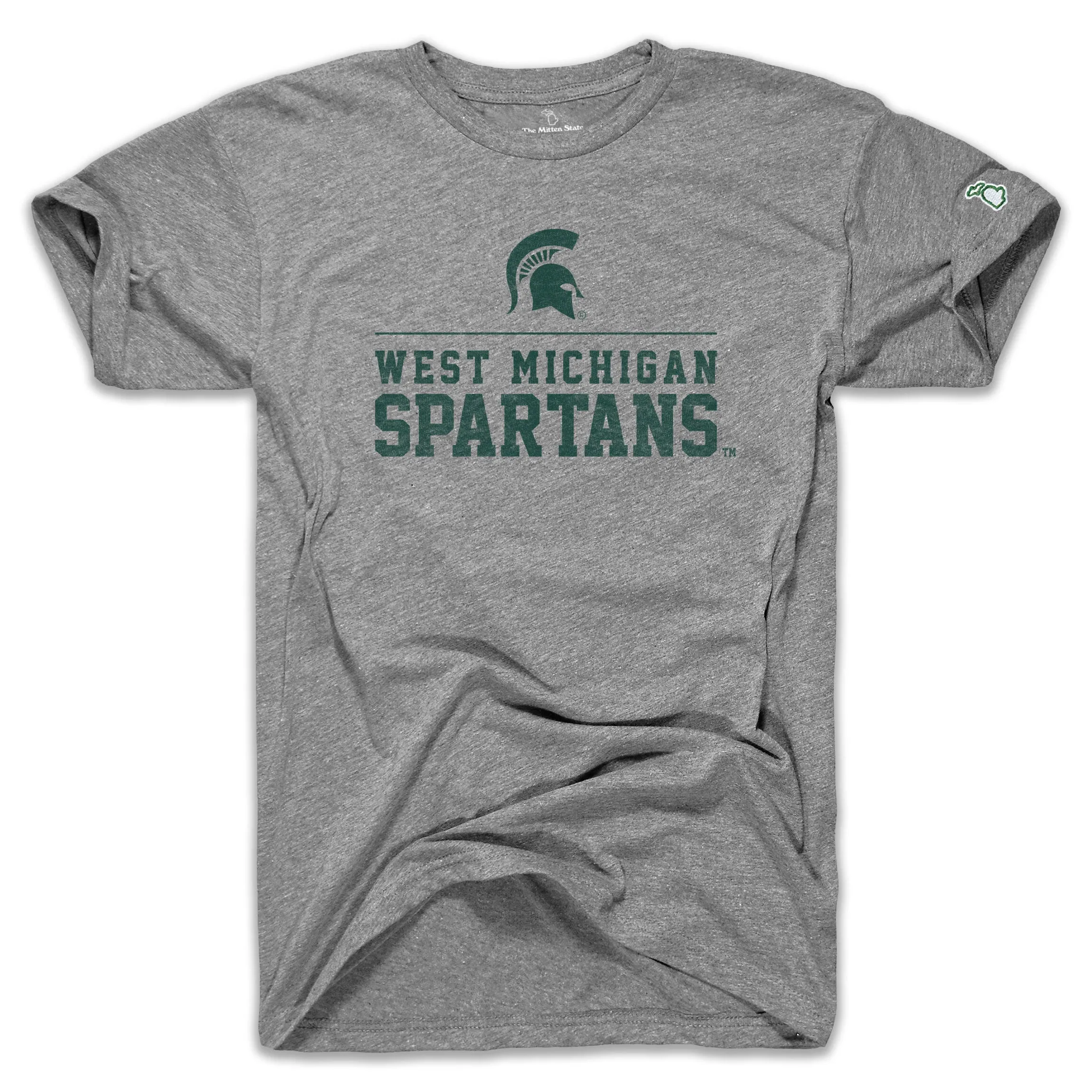 Soft and Light Soft and Stretchy MSU - WEST MICHIGAN SPARTANS (UNISEX)