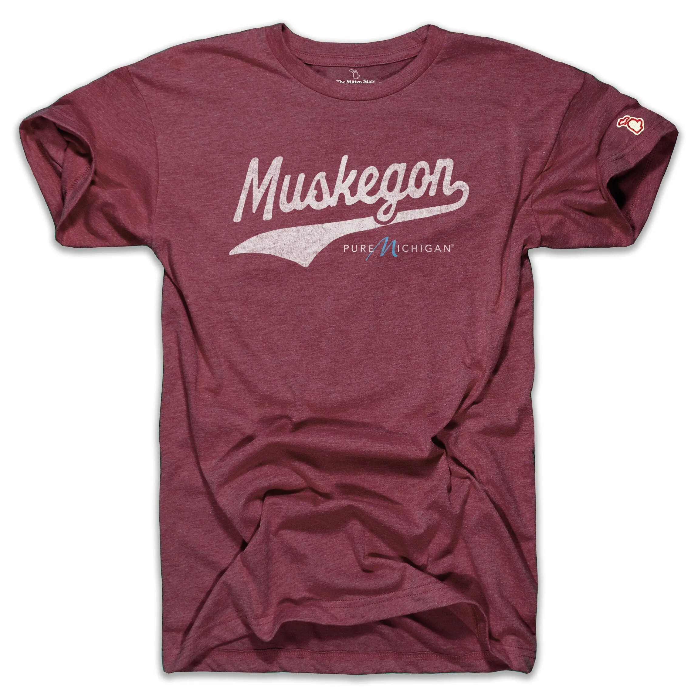 PURE MICHIGAN - MUSKEGON SCRIPT (UNISEX) Active Style Trend