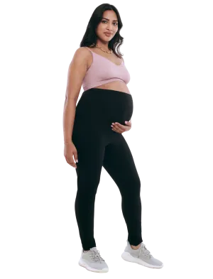 petite maternity discreet opening Core Legging