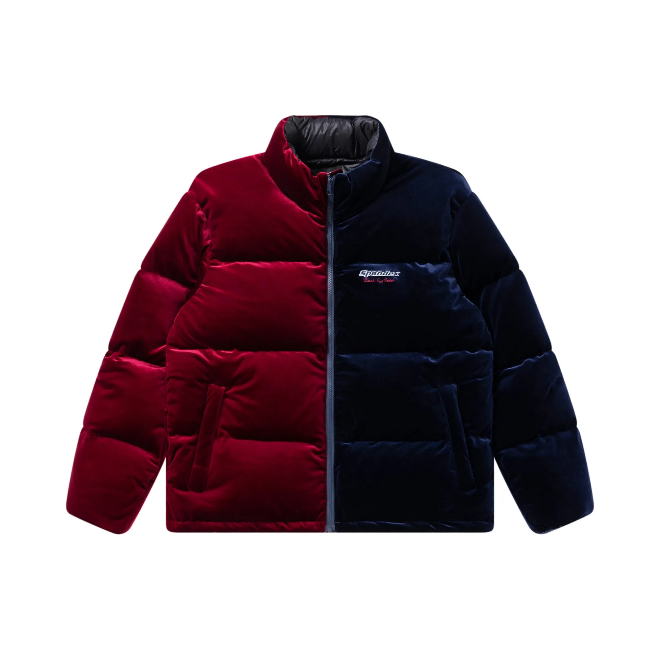 Aramid Fiber Reinforcement SPANDEX LOGO 2 TONE DOWN JACKET