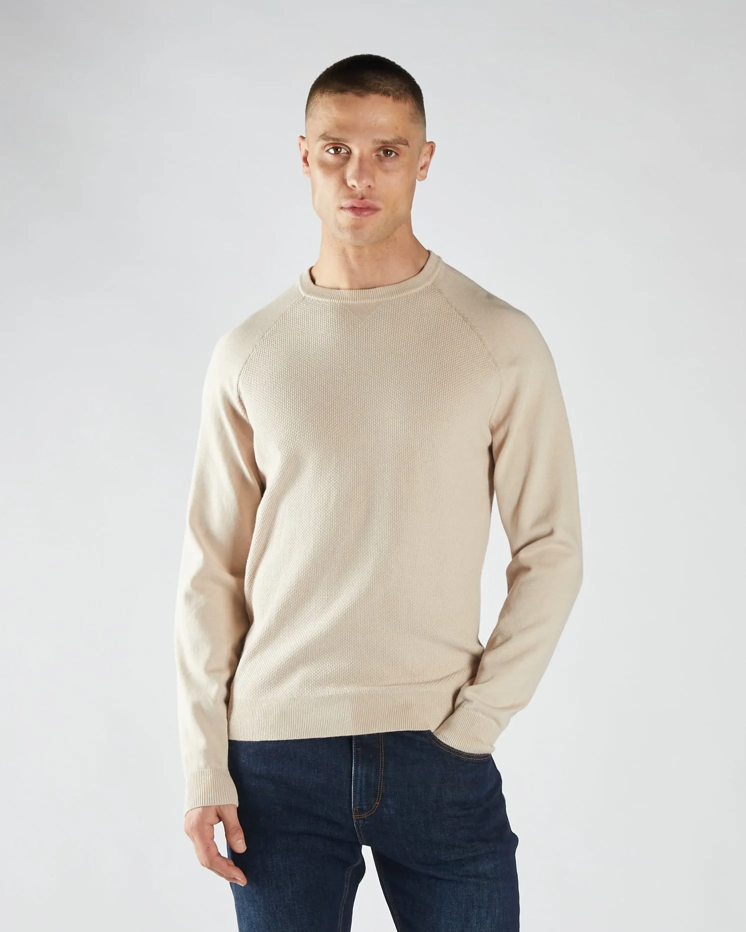 Preston Sweater Crumb No-Fuss Look