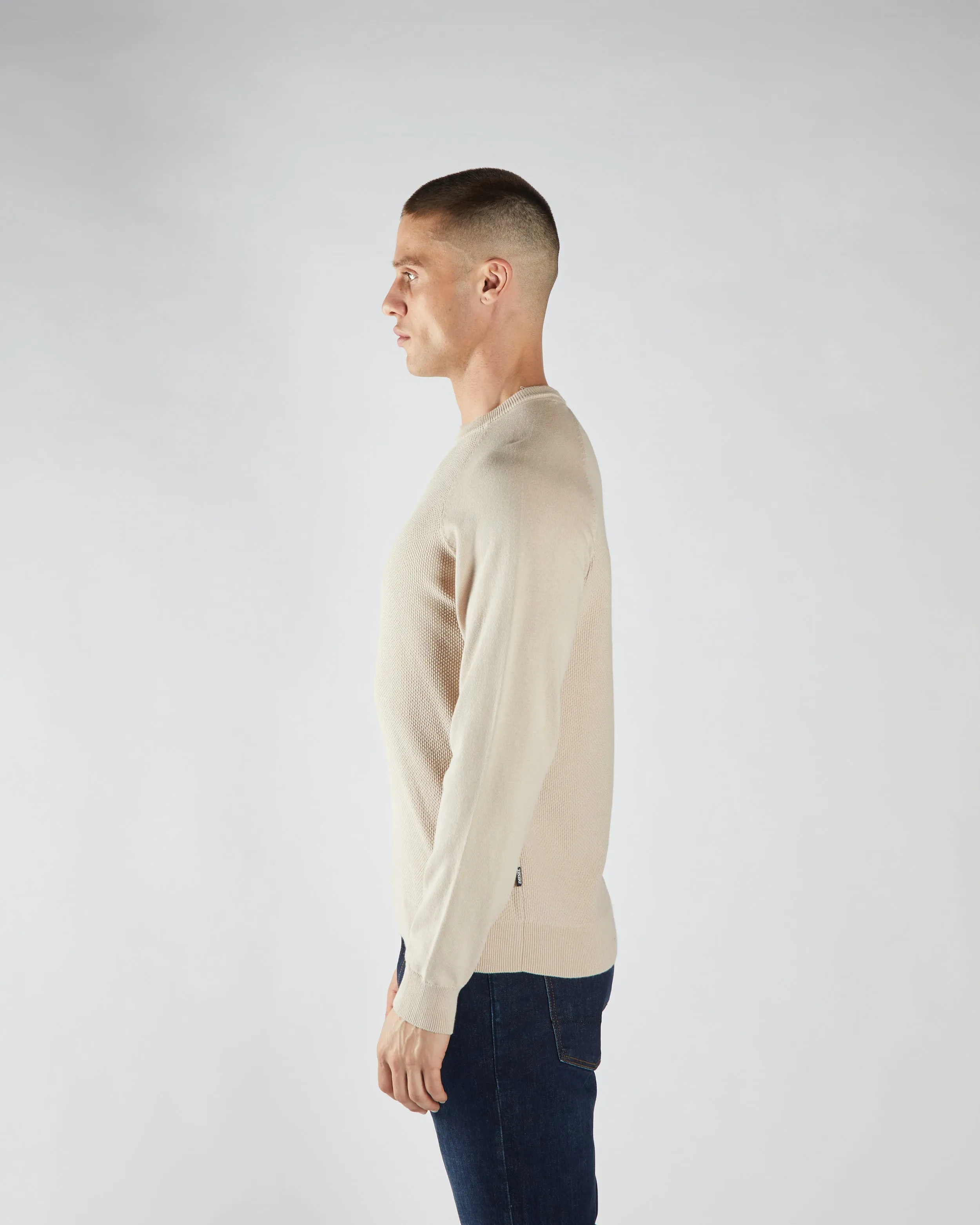 Preston Sweater Crumb Moisture Wicking Texture Work Day