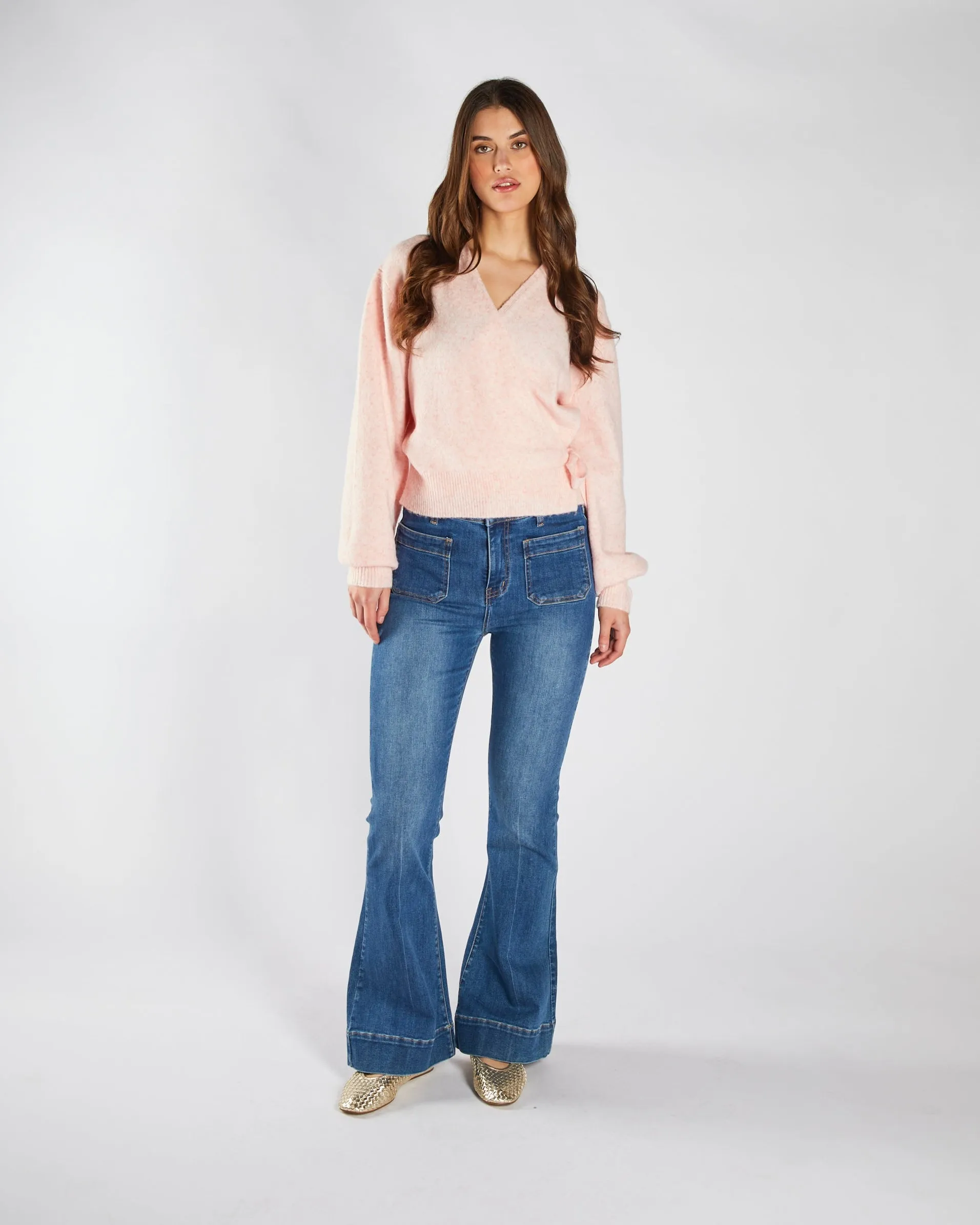 Feliza Knit Pink Unstructured Fit