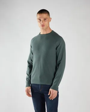 Sustainable Material Casual Cool Preston Sweater Lawn Green