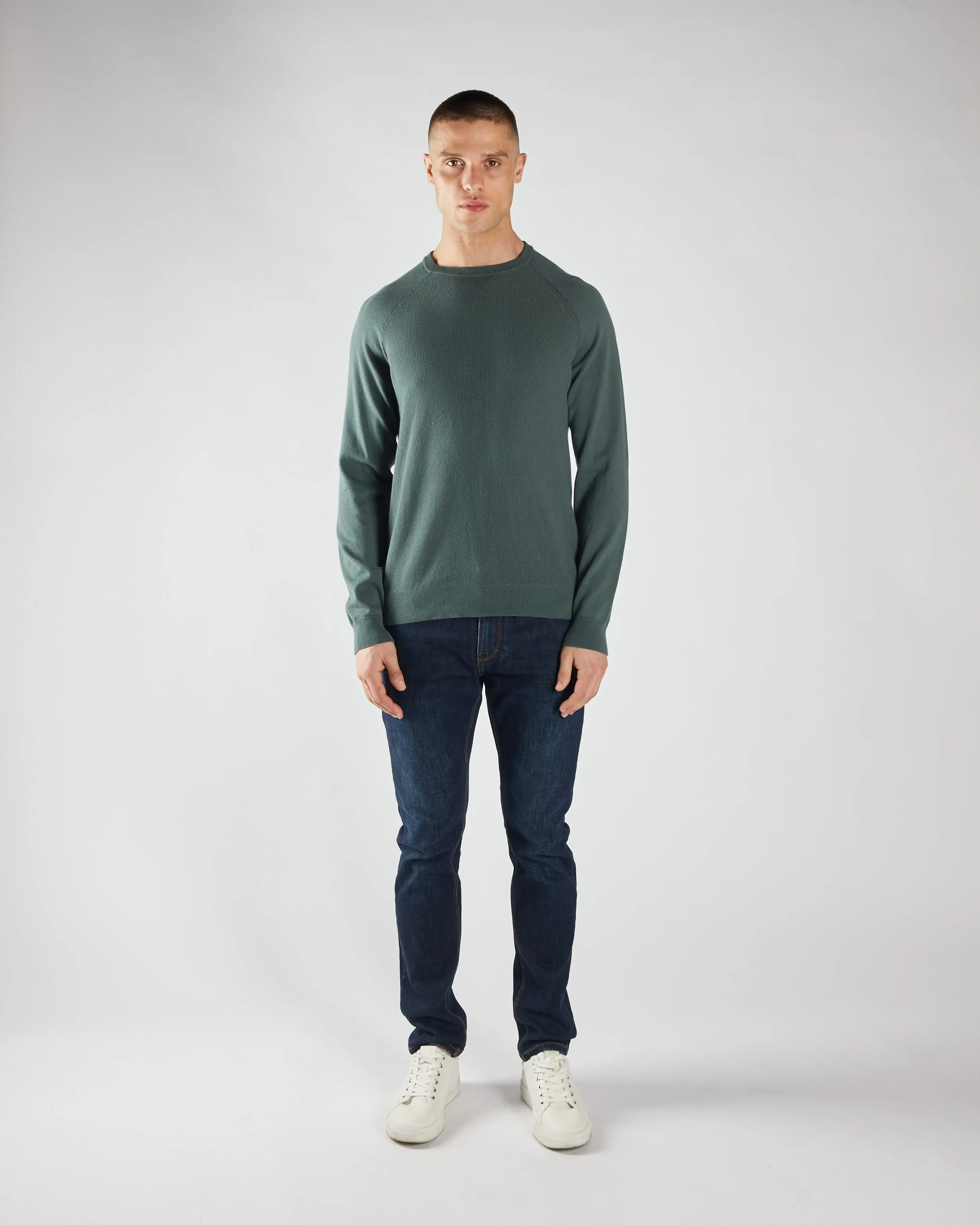 Quick Fit Preston Sweater Lawn Green