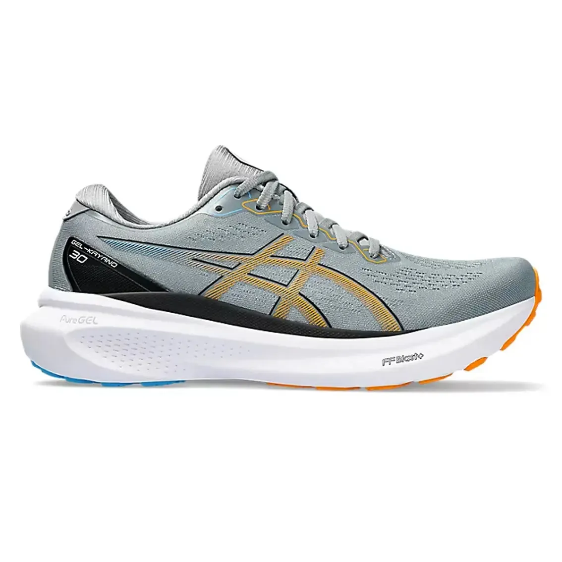 Mens ASICS GEL-Kayano 30 Supportive structure Blown Rubber Outsole