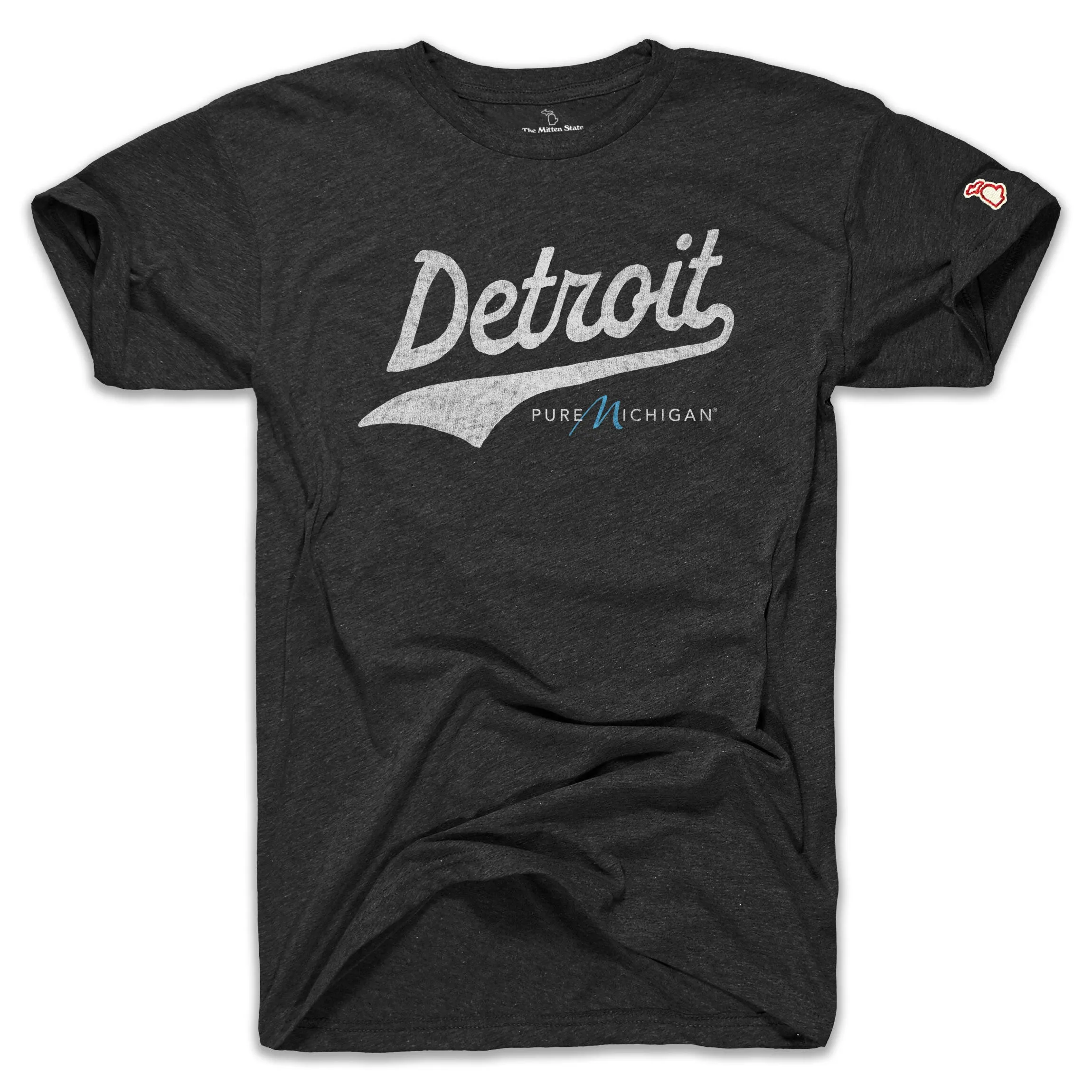 Athletic Wear Odor Resistant Treatment PURE MICHIGAN - DETROIT SCRIPT (UNISEX)