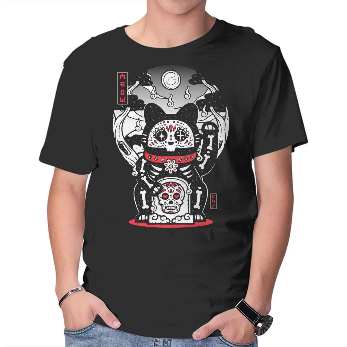 Dead Cat Fade Resistant Dye Casual Active Wear