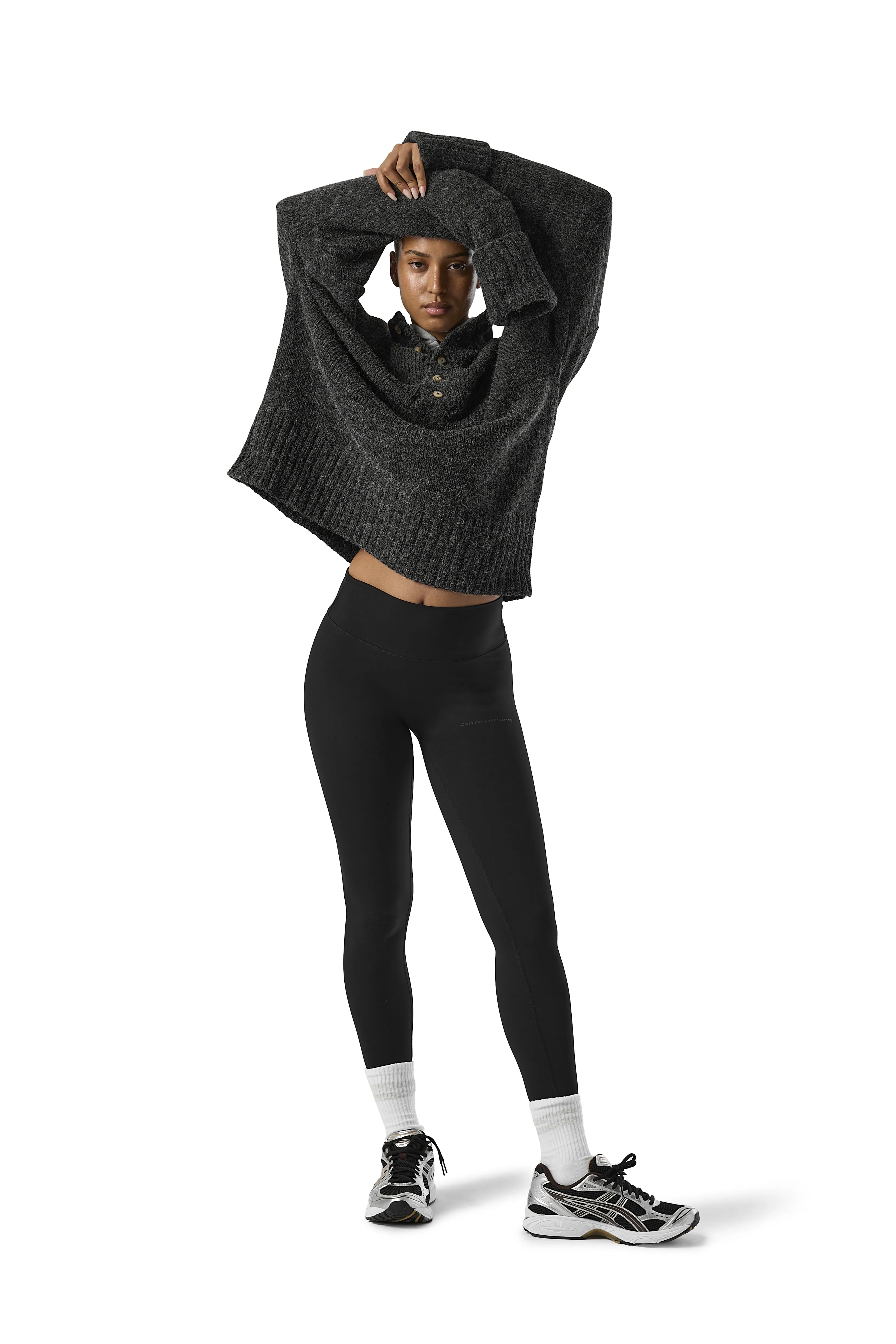 DOUGIE Oversized Knit Sweater Thermo Regulating Fibers