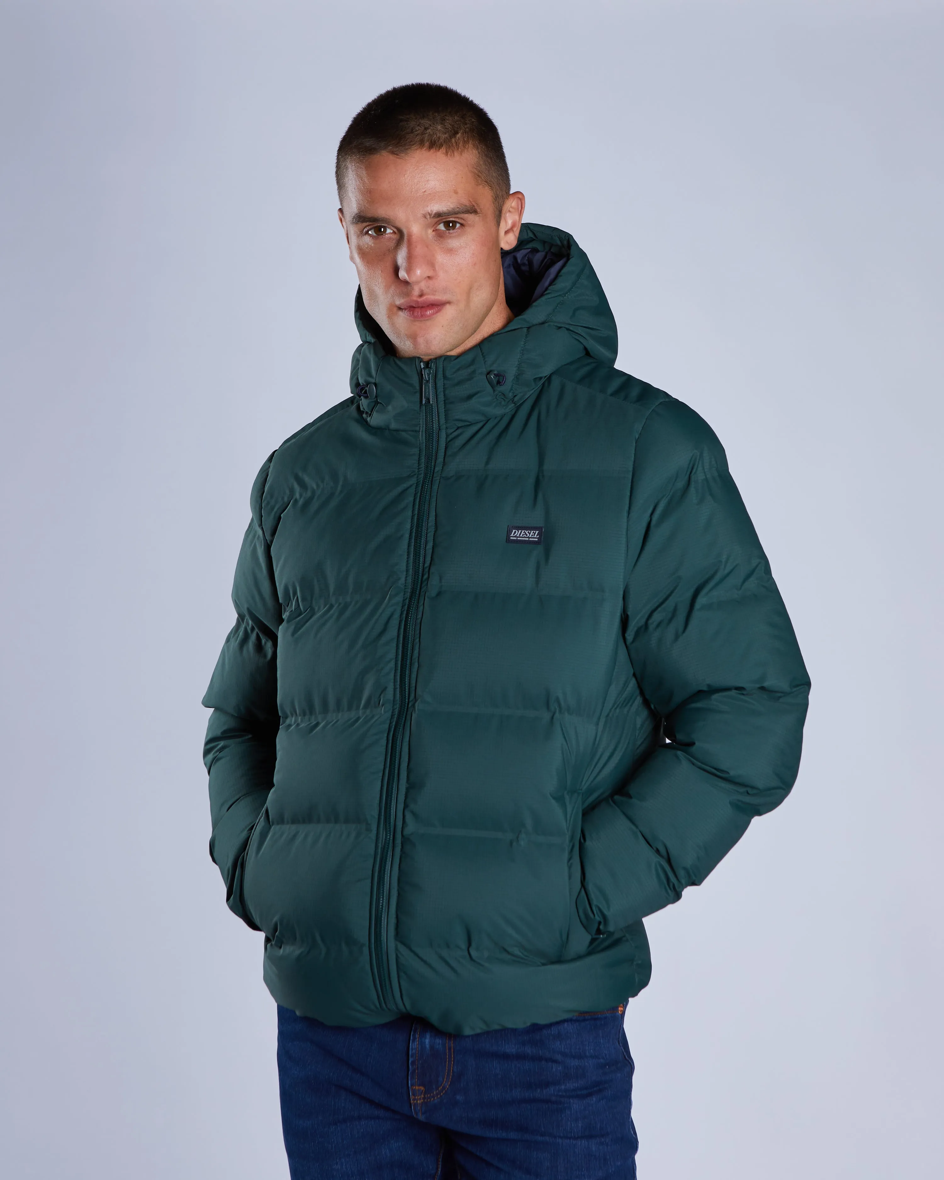 Faber Jacket College Green Non Bulky Insulation Tech Moisture Managing Liner