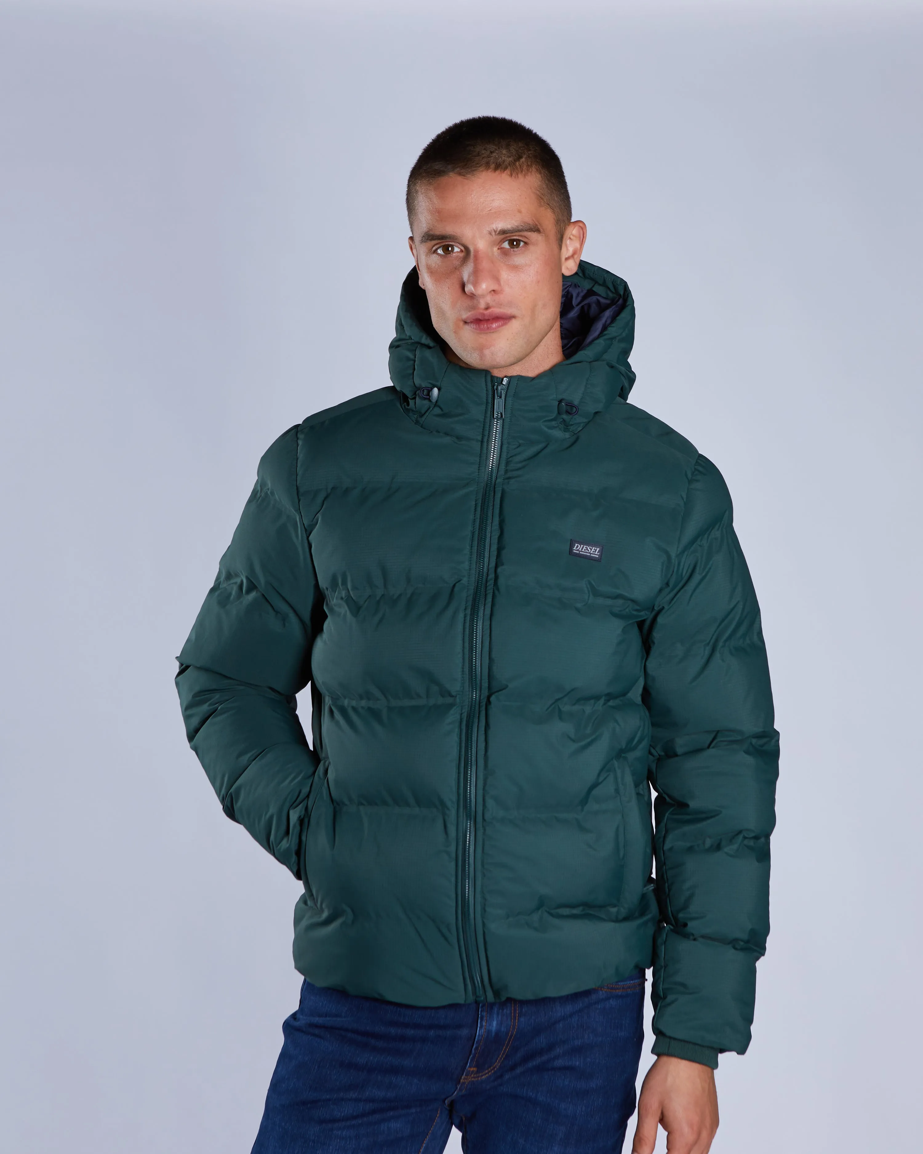 Faber Jacket College Green ReinforcedElasticHem