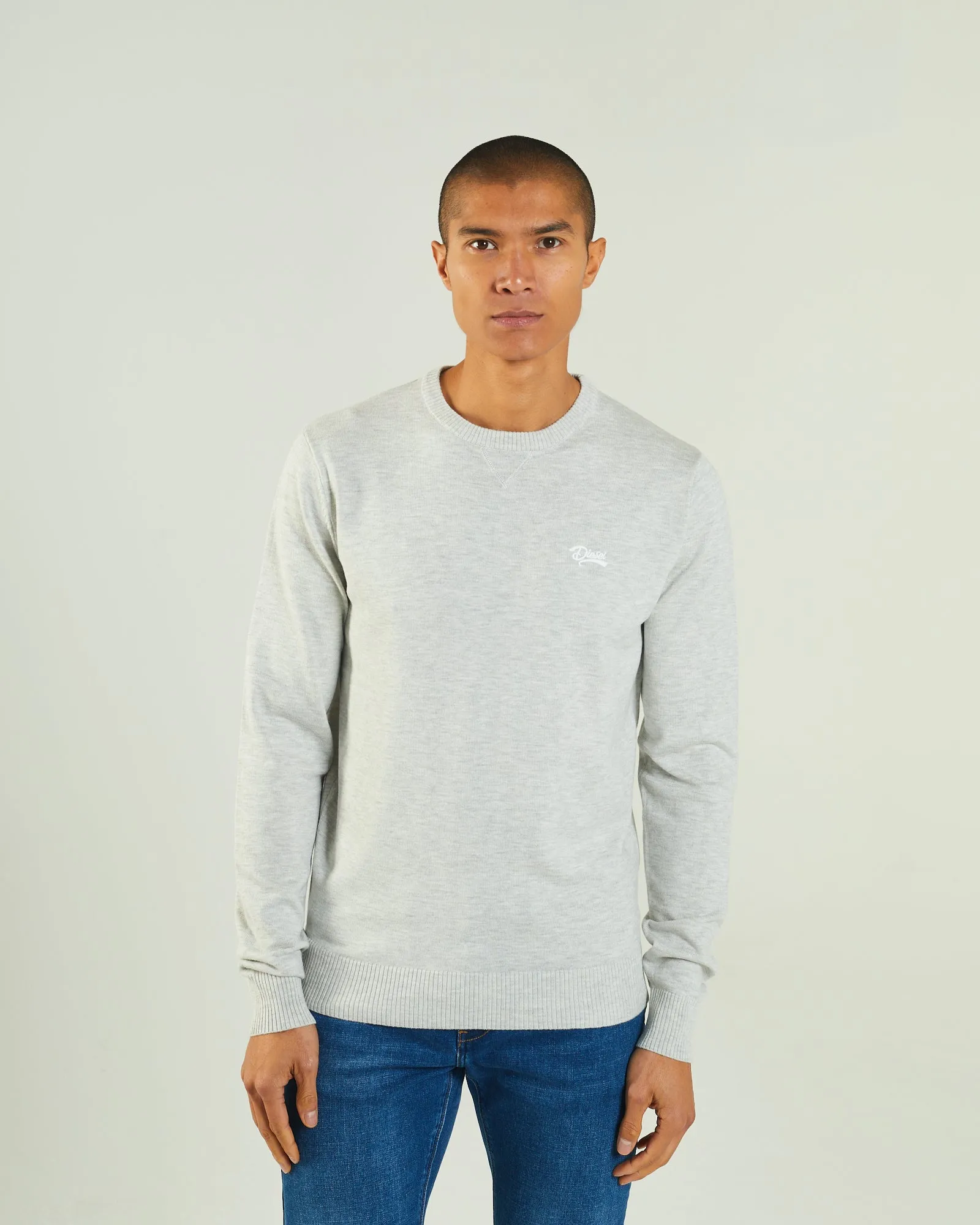 Durable Stitching Dylan Round Neck Blizzard Marl