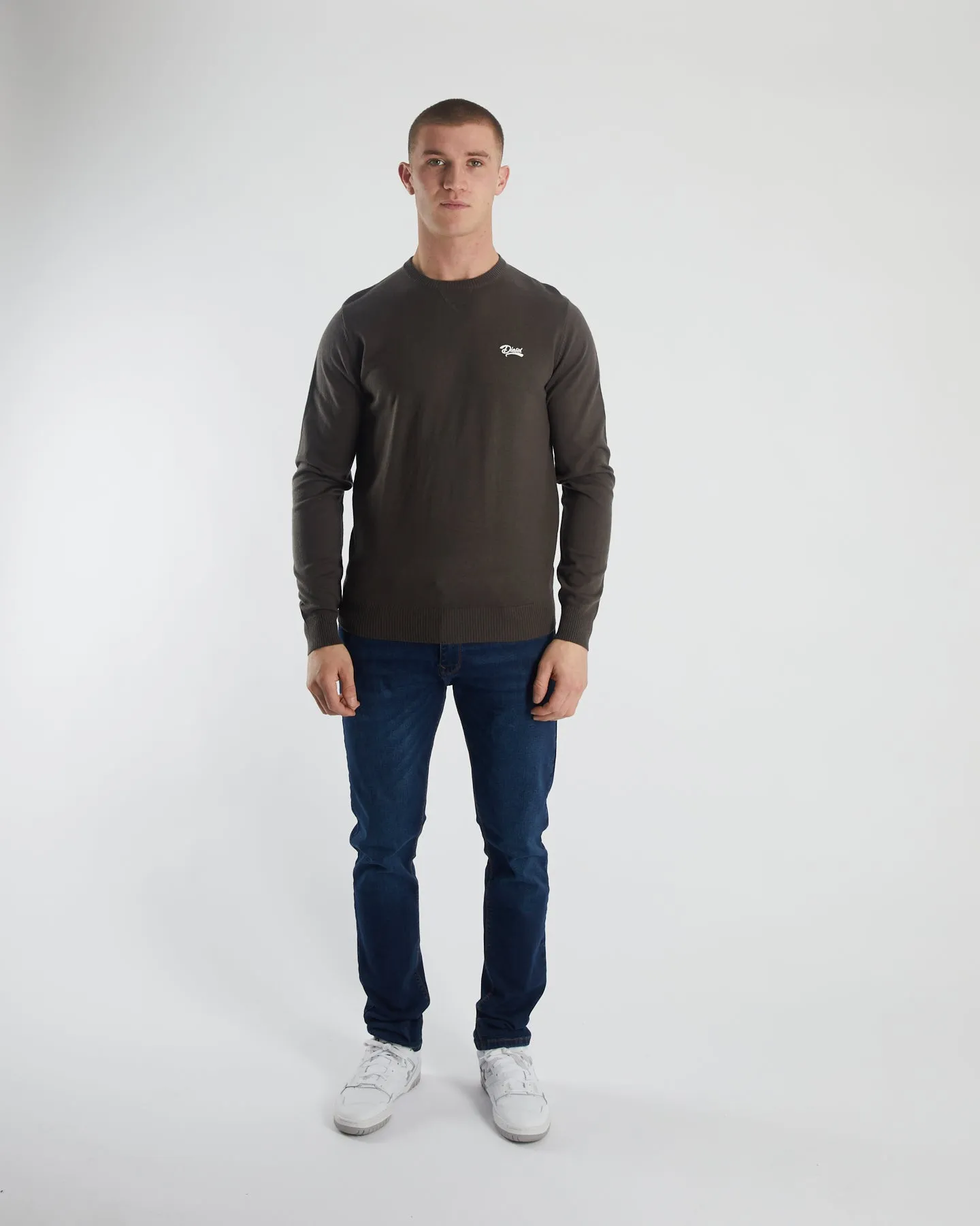 Dylan Round Neck Peat Moss Bonded Hem Technology Lightweight Material