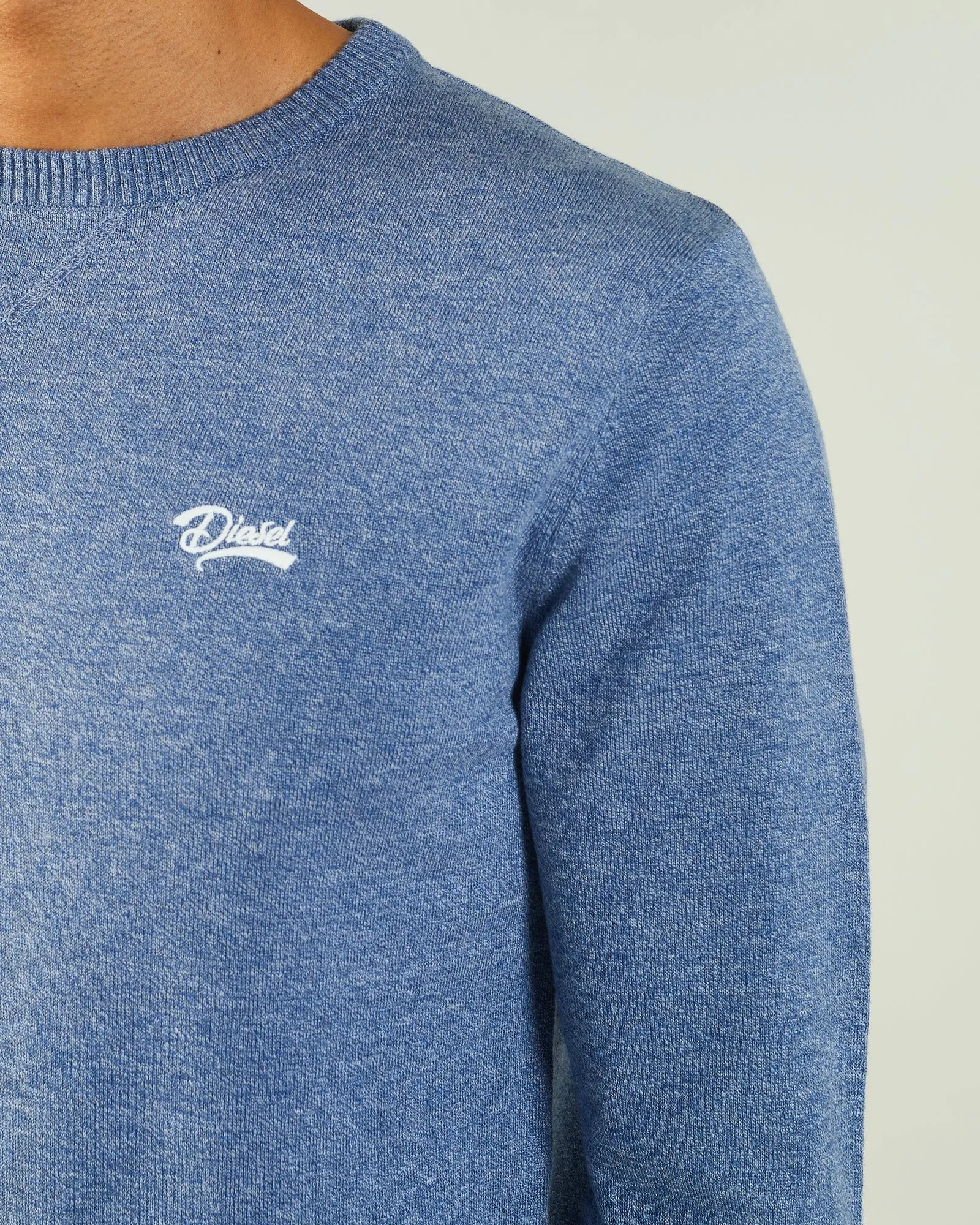 Clean Style Thermal Insulation Dylan Round Neck Snorkel Blue Melange