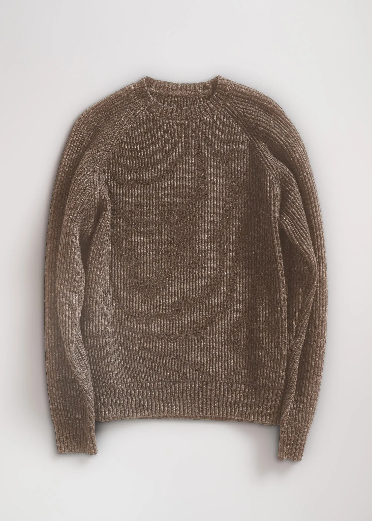 Ribbed Knit Breathable Material Dume Sweater