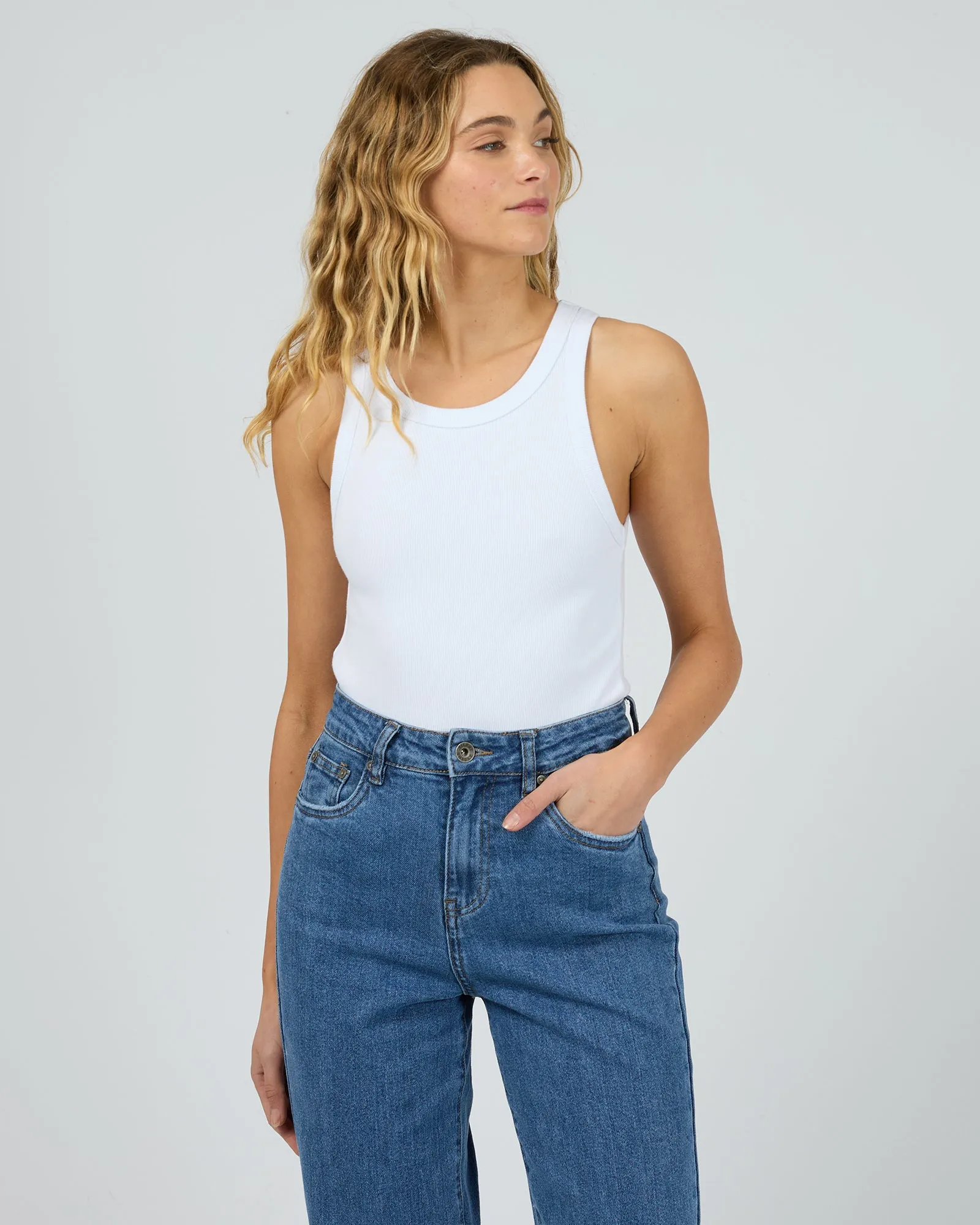 Versatile Wardrobe Piece Ella Tank White
