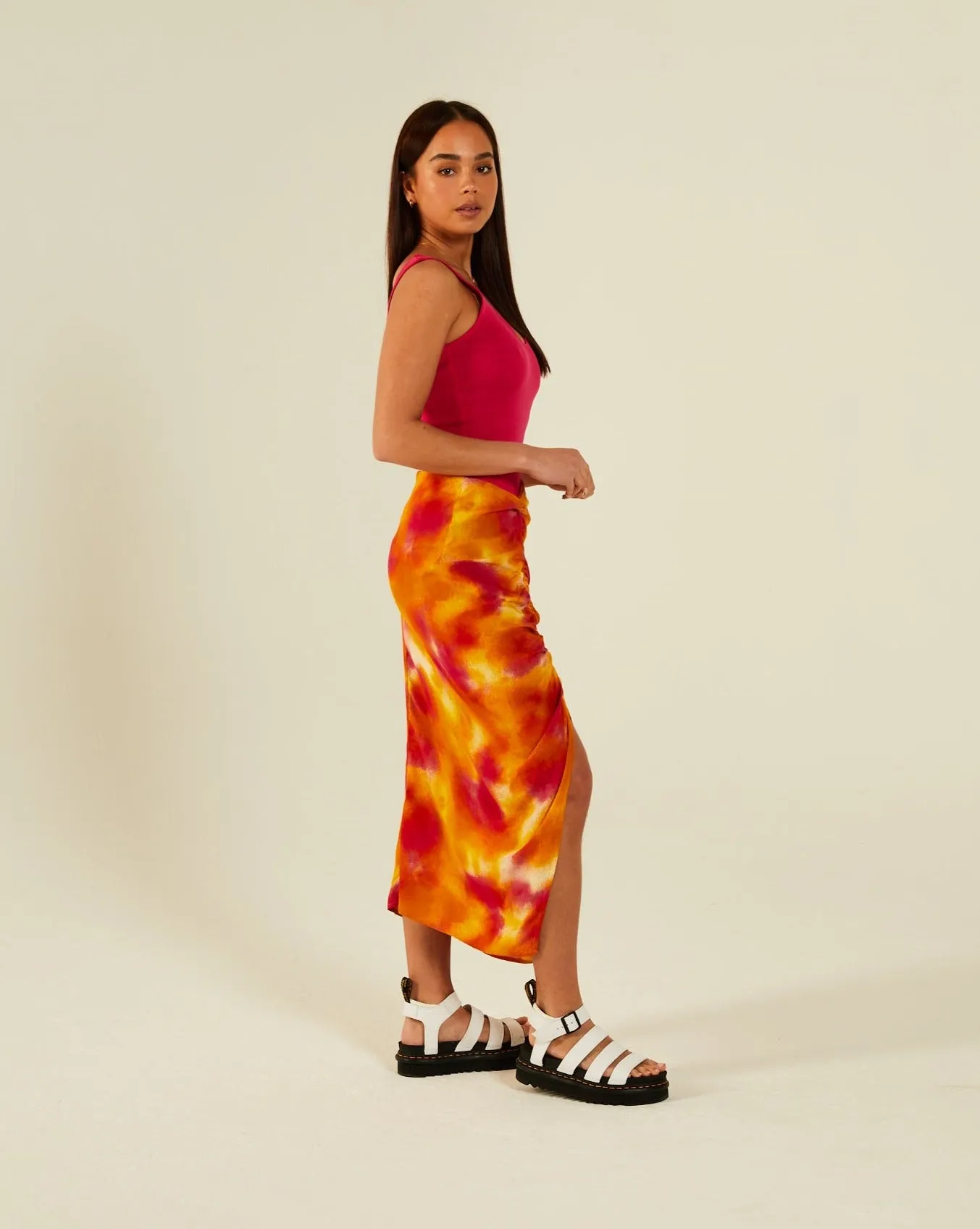 Garment Shaping Panels Eavan Knit Pink Yarrow