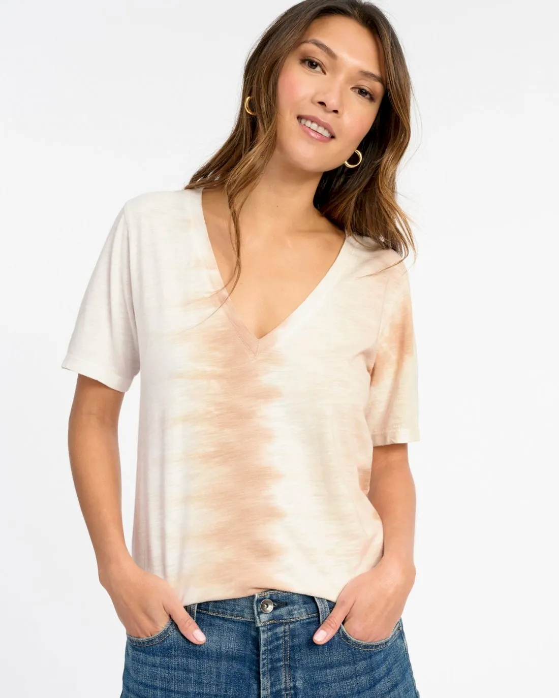 Skyla V-Neck Tee comfortable option