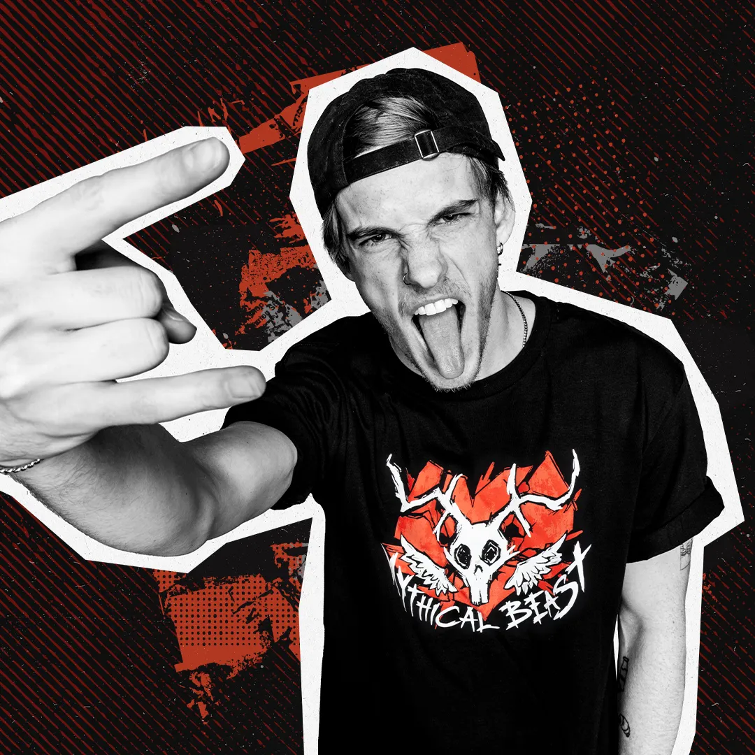 Mythical Beast Emo Tee Cozy Feeling Unisex style