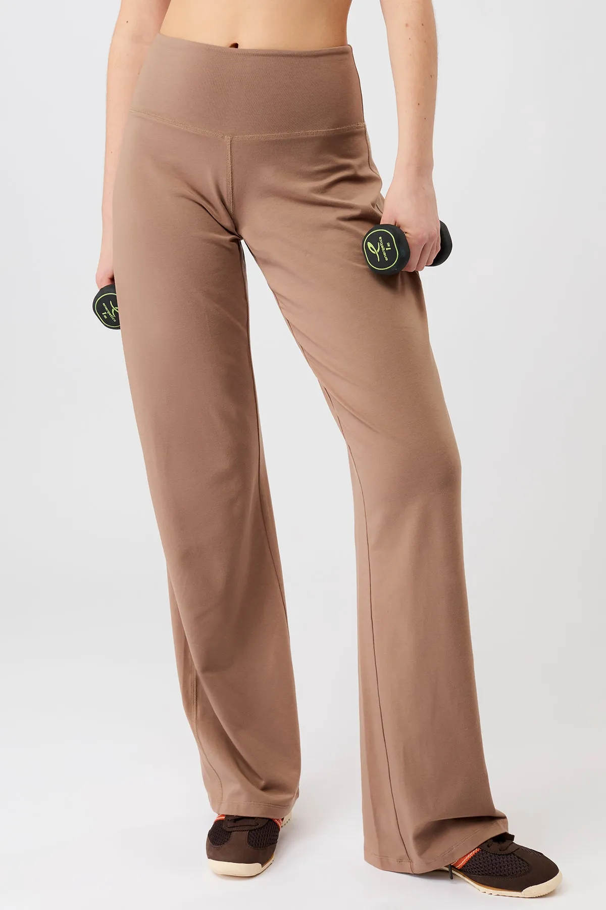 Wide Leg Pants - Espresso Performance Design