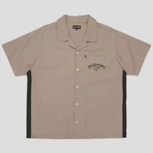 Pass~Port Arthur Leagues Shirt - Stone Minimalist Aesthetic Pastel Shade