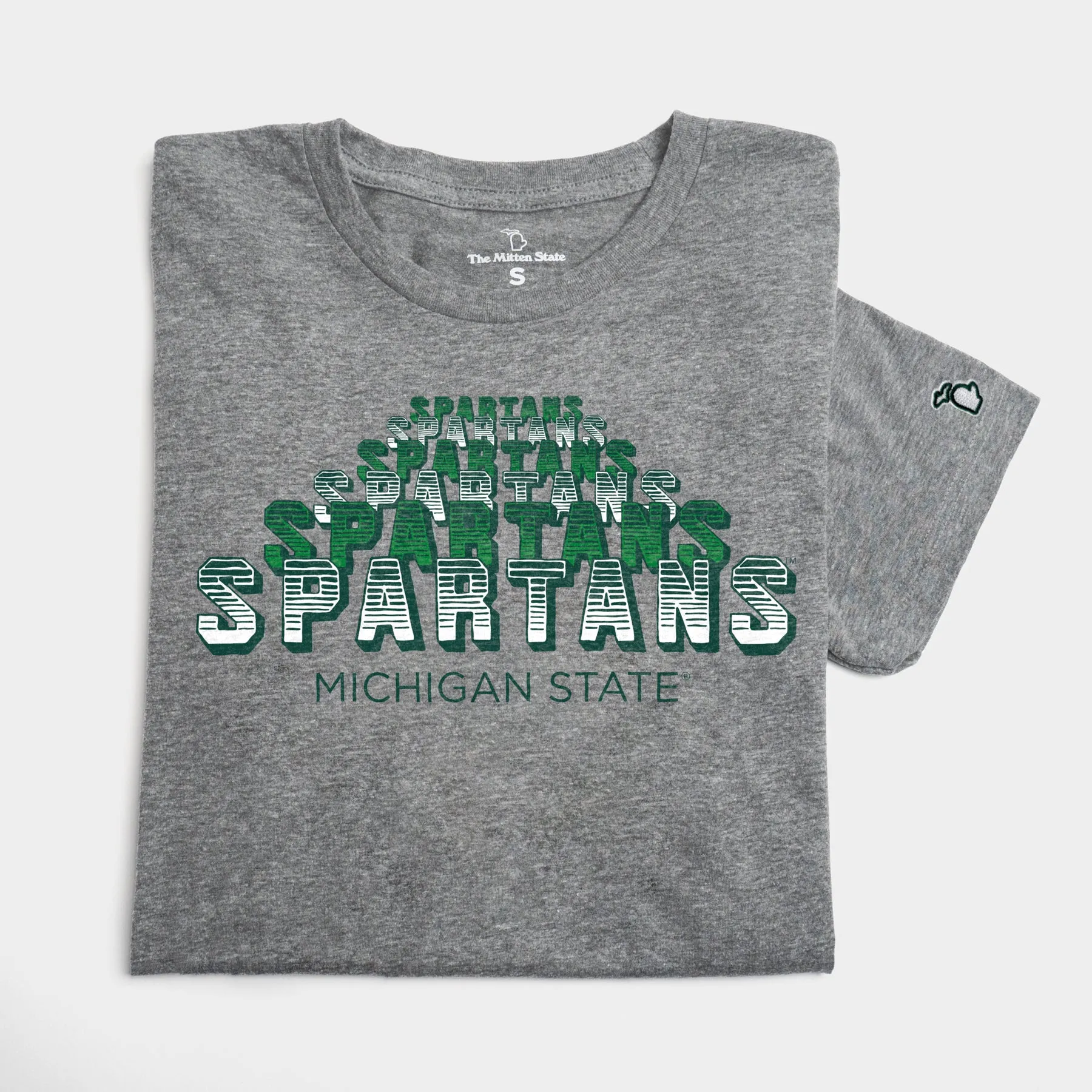 Essential layering piece Streetwear attitude MSU - SPARTAN FADE (UNISEX)